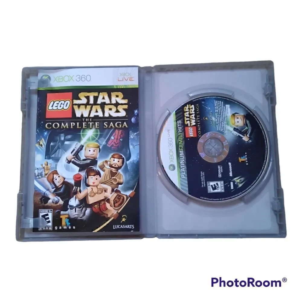 Microsoft Xbox 360 Lego Star Wars Complete Saga